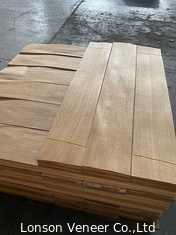 मोटी 0.45-1.2 मिमी लंबाई 60 सेमी ओक लकड़ी का फर्श लिबास मिश्रित ए / बी / सी / डी