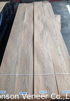 0.50 मिमी व्हाइट ओक वुड वैनर अमेरिकन क्राउन कट पैनल एएए ग्रेड