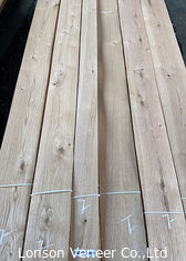 गांठदार 180 सेमी सफेद ओक की लकड़ी लिबास 10% नमी मध्यम घनत्व