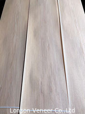 Carya Pecan मोटाई 0.45mm प्राकृतिक लकड़ी लिबास प्लाईवुड पर लागू करें