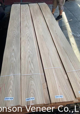 0.50 मिमी व्हाइट ओक वुड वैनर अमेरिकन क्राउन कट पैनल एएए ग्रेड